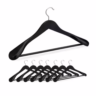 Relaxdays Suit Hangers, Set of 8