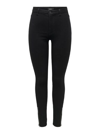 Жіночі скінні джинси ONLY XXL (32L) чорні, вузькі джинси високої якості