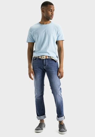 Джинси чоловічі camel active Slim Fit Raw Denim 32W/32L сині