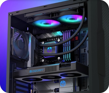 Рідинне охолодження ENDORFY Navis F240 ARGB, AIO, 2x120mm Fluctus ARGB