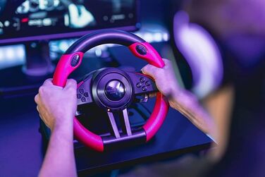 Кермо Speedlink Trailblazer для ПК, PS4, PS3, Xbox One, Xbox Series, Switch з педалями та перемиканням передач, Force Feedback, чорно-червоне