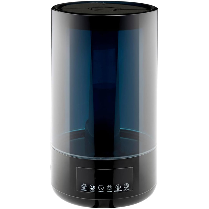 Зволожувач повітря Grundig HD-1903A – ультразвуковий, 4.3 л, з таймером, нічником та пультом дистанційного керування, чорний