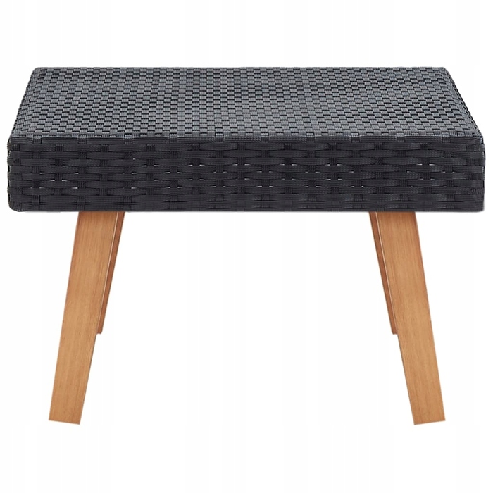 Прямокутний пластиковий стіл VidaXL, 70 x 50 x 33 см