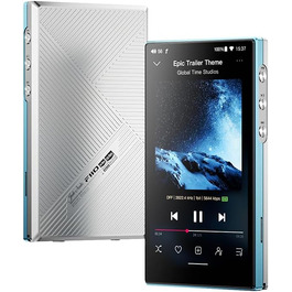 FiiO JM21 - Аудіопрогравач Android 13 Hi-Res з Snapdragon 680, Bluetooth, WiFi, USB DAC, 12.5 годин роботи (Himmelblau)