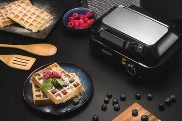 Вафельниця Transa Electronics TE-32 2200 Вт, чорна