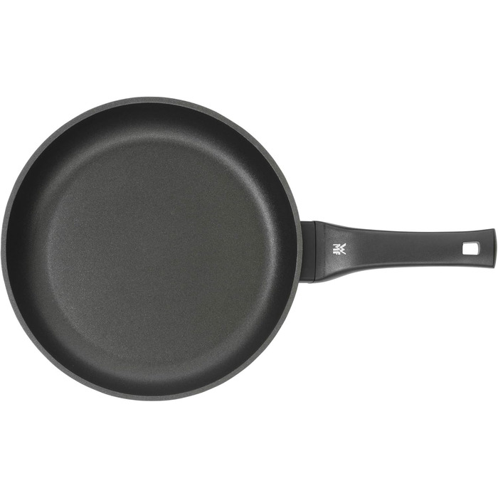 WMF PermaDur Excellent Induction Pan Set, 2-Piece, Frying Pans 28 + 24 cm, Coated Aluminum, Heat-Resistant Plastic Handle