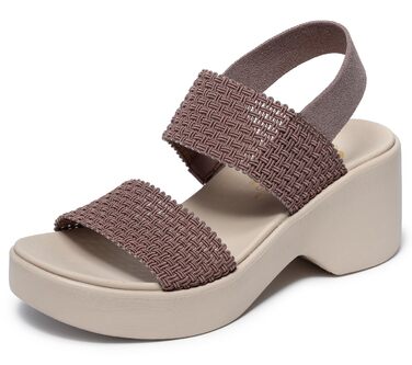 Skechers Cali Day сандалі жіночі на підборах коричневі 39 EU