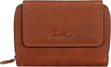Benthill Women's Wallet Large Genuine Leather - Wallet with RFID Protection - Wallet with Many Card Slots - Women's Purse including Gift Box, Color: Brown