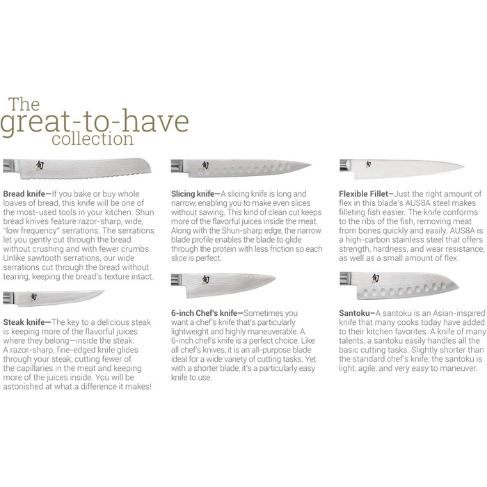 Японський кухонний ніж KAI Shun Classic Santoku 14 см, дамаск, 32 шари, VG-MAX, 61 HRC, пакка, Японія