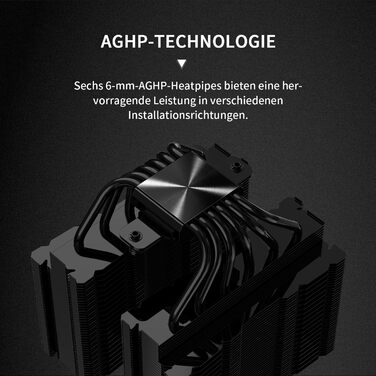 Thermalright Peerless Assassin 140 Digital Black - Кулер для CPU з 6 теплотрубками, для AM4/AM5 та Intel lga1700/1851/1200/2011