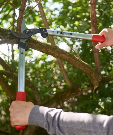 Секатор FELCO 211-40, 40 см, алюмінієві ручки, обрізка гілок до 35 мм, садові ножиці для важких робіт