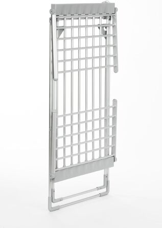 Сушарка для білизни Daewoo HEA1874 розкладна, портативна, електрична, біла, з алюмінієвими крилами, 230W, 15 кг