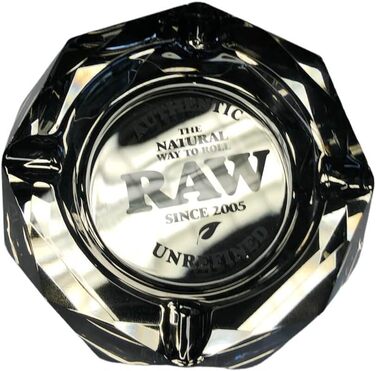 Скляна попільничка Raw DarkSide, середня