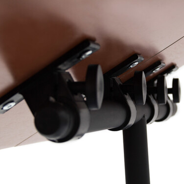 Relaxdays Adjustable Height Laptop Desk Wood