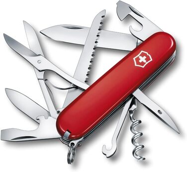 Швейцарський ніж Victorinox Huntsman червоний (15 функцій)