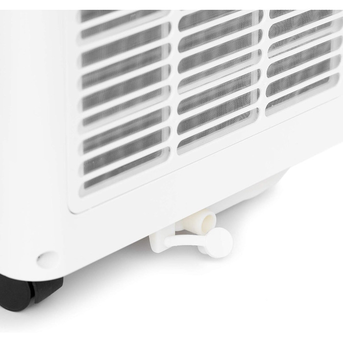 Мобільний кондиціонер IPOTOOLS 9000 BTU з витяжною голкою: охолодження, вентиляція, осушення. Білий