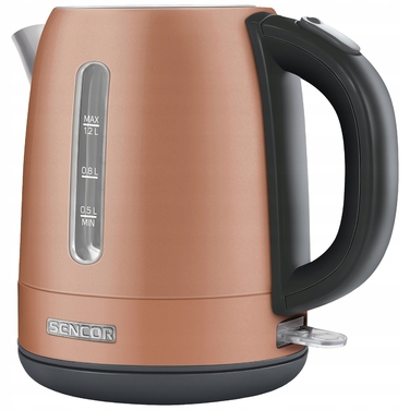 Електричний чайник Sencor SWK 1226GD, 2150 Вт, 1,2 л, жовтий/золотий