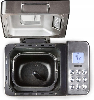 Хлібопічка Domo B3971, сріблястий/сірий, 500 Вт