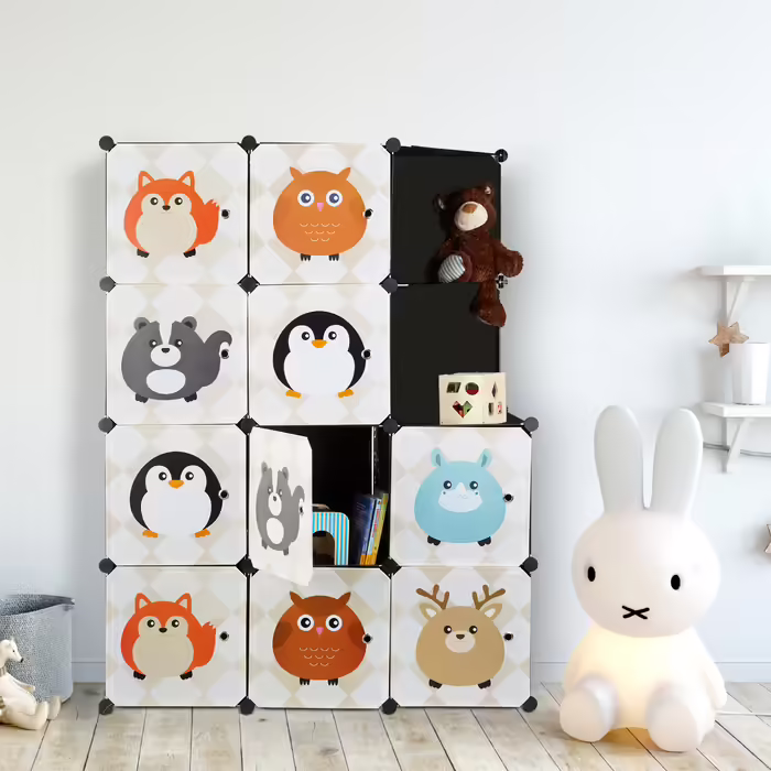Relaxdays Tier-themed Storage Shelves for Kids' Rooms