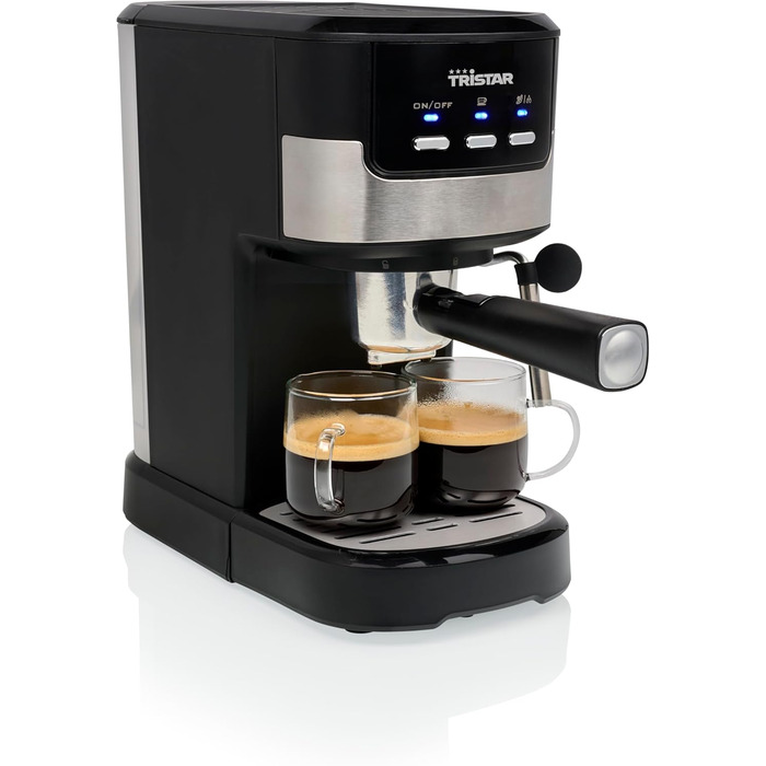 Еспресо-машина Tristar CM-2278: 2 чашки, Nespresso, кава, 20 bar, підігрів чашок
