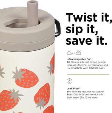Klean Kanteen TKWide 340 g (with twist cap) – (Color)