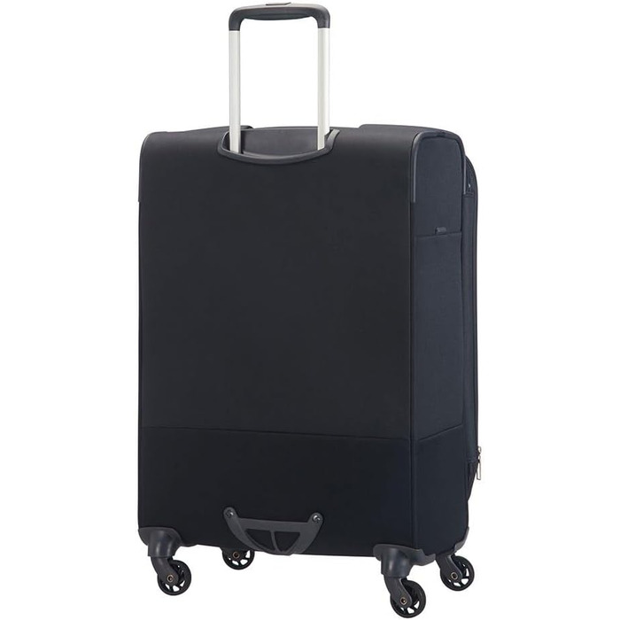 Валіза Samsonite Base Boost Spinner M, розширювана, 66 см, 67,5/73,5 л, чорна