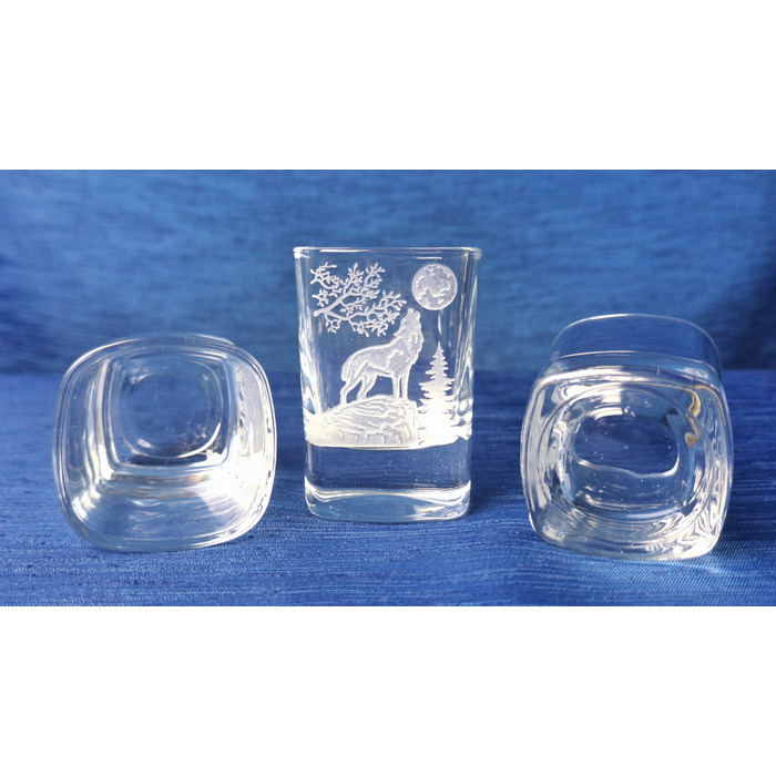 Набір стопок для горілки Art-Glass Myśliwskie, прозорі, 50 мл, 6 шт.