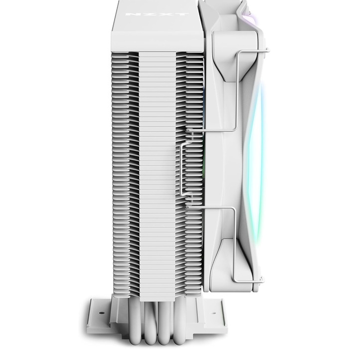 Охолоджувач повітряної циркуляції NZXT T120 RGB - білий, 120 мм, для Intel/AMD, 4 теплові трубки