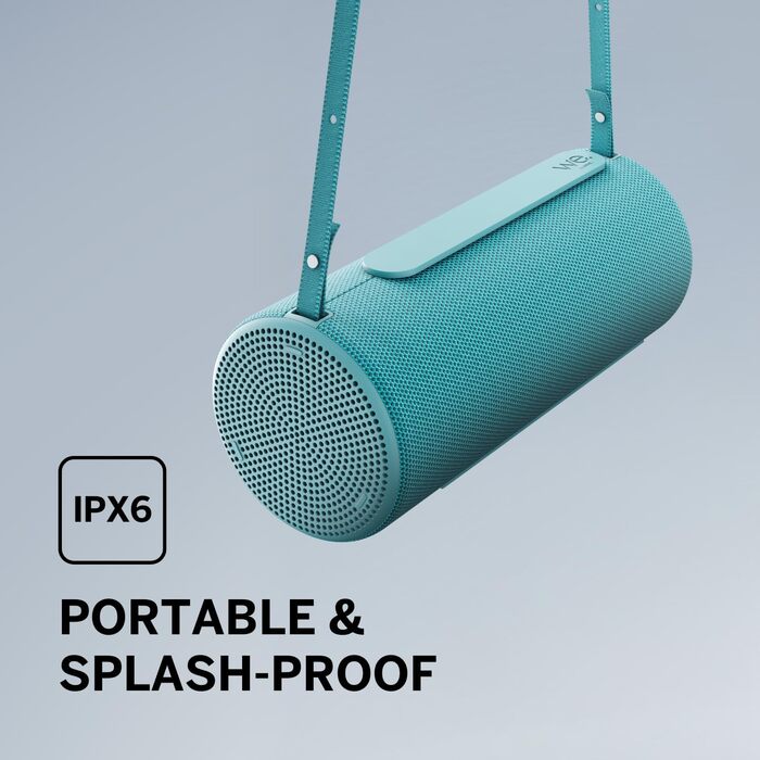 Loewe We. HEAR 2 Aqua Blue – Портативна Bluetooth колонка 60W, водостійка, до 17 годин роботи