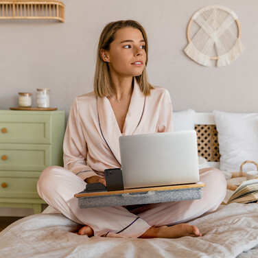 Relaxdays Laptop Cushion & Wrist Rest & Mouse Pad