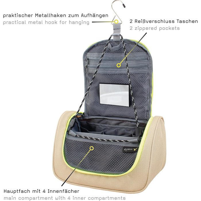 Сумка для ванної кімнати Tee-UU Hero | Міцна, зручна, різні кольори (Хакі)