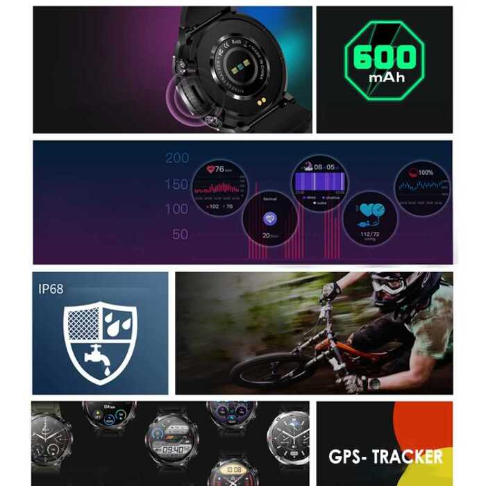 Смарт-годинник SMART-TREND T30 - E96/ SB, чорний