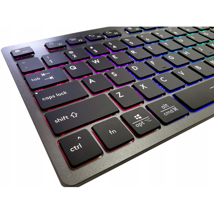 Дротова низькопрофільна підсвічена LED-клавіатура A4TECH FSTYLER FX60H