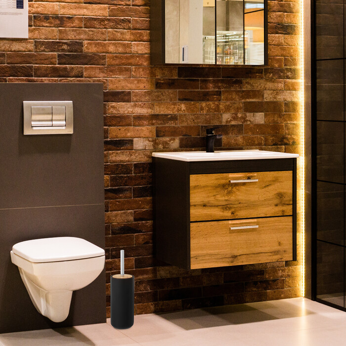 Relaxdays Toilet Brush Holder Ceramic