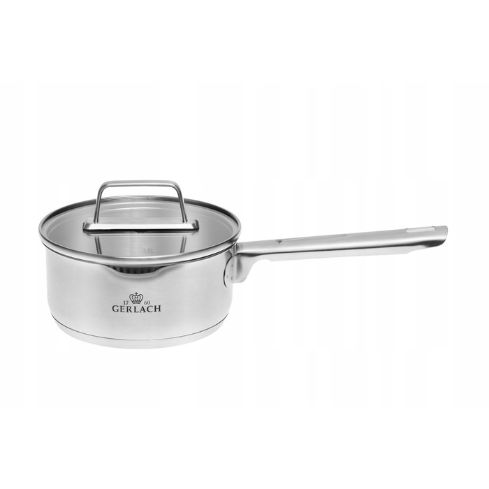 Набір каструль Gerlach Ambiente з нержавіючої сталі, 10 предметів