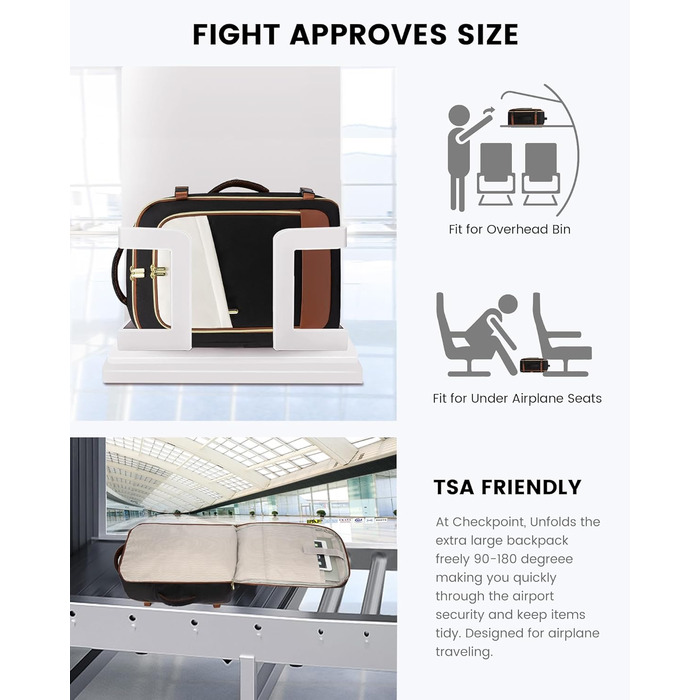 LOVEVOOK Рюкзак для жінок, великий, ручна поклажа, дорожній рюкзак 40x30x20, водонепроникний, рюкзак для ноутбука з відділом для ноутбука, туристичний рюкзак з відділом для взуття, шкільний рюкзак для школи, літака, кемпінгу, роботи, 15.6 дюймів - 30 л, 2