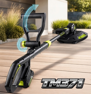 Акумуляторний тример для трави Toolme TM371 (21В) з безщітковим двигуном