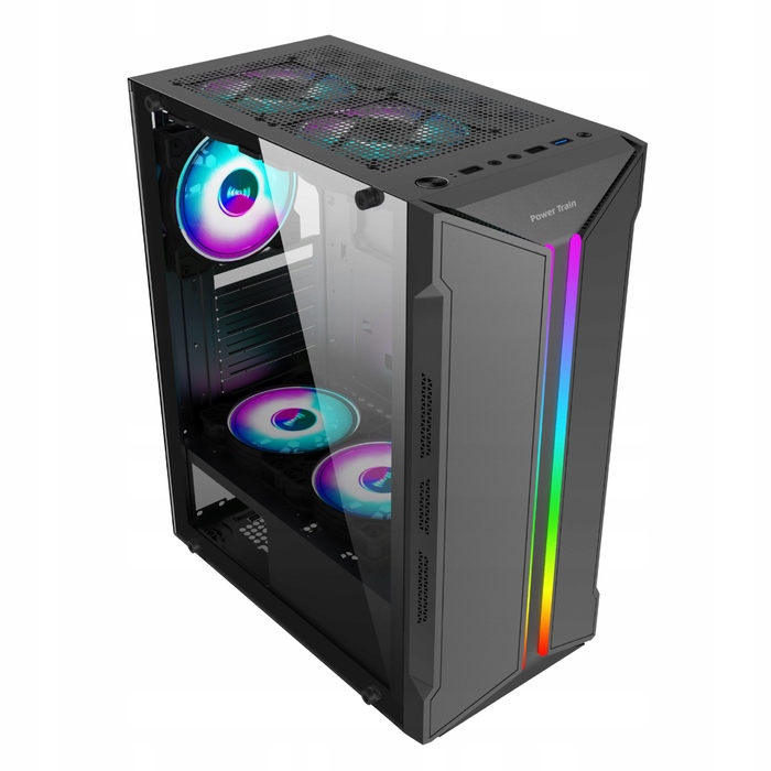 Корпус Midi Tower LT-5, чорний