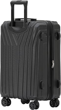 Валіза BEIBYE, рол-валіза, жорсткий корпус, TSA замок, подвійні колеса, розширення, темно-зелений (76 см)