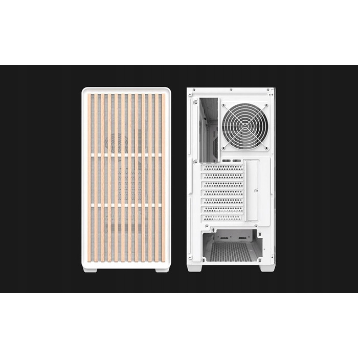 Корпус для комп'ютера darkFlash DS900WD Midi Tower (білий, ATX, загартоване скло, gaming)