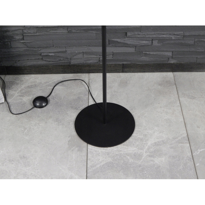 Підлогова лампа Adex E27 60 Вт, чорна, багатоколірна, жовта