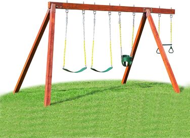BeneLabel 4-Piece Swivel Hook Bearing, Hammock Attachment for Wooden Beams, M10 Heavy-Duty Hanging Chair Suspension, Concrete Ceiling, 245mm Stainless Steel Swivel, Punching Bag Ceiling Bracket, Screw-in Eye Bolts, Up to 680kg