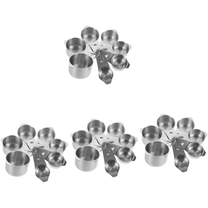 Alipis 4-Piece Bar Set: Cocktail Shaker, Measuring Spoons, Large Jigger, Tea Strainer, Schnapps Glasses, Tamper, Latte Glasses, Grater, Measuring Liquid, Measuring Cup, Auxiliary Tools, Flasks, Scoops