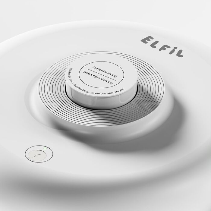 Контейнер для корму EFIL Vakuum – вакуумний контейнер для кормів для собак, котів та птахів, BPA-free, 24 л