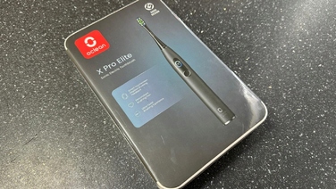 Сонічна зубна щітка Oclean X Pro Elite, чорна, з Bluetooth та мобільним додатком