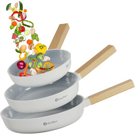 Scheffler Nonstick Fry Pan Set - 20/24/28cm - Compatible with All Cooktops