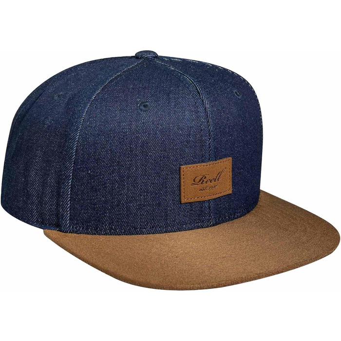 Кепка Reell Suede з замші, універсальний розмір (Pure Denim)
