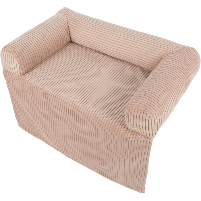 Ліжко для собак Velinda, м'яке собаче ліжко, диванчик для собак, захисна підстилка для дивана (рожевий, Cord)