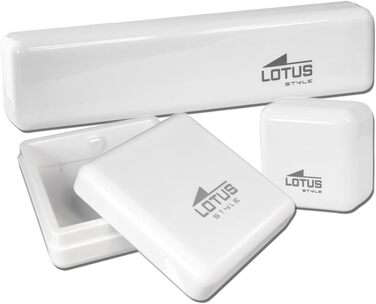 Браслет шкіряний Lotus Style LS1829-2/3 чорно-червоний унісекс – чудовий подарунок на Різдво, День народження, День святого Валентина