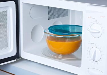 Pyrex® Prep & Store Glass Bowls with Lids, durable, 0.5 l, 1 l, 2 l, BPA-free, set of 3